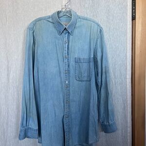 Men's Blue Denim Painters Shirt